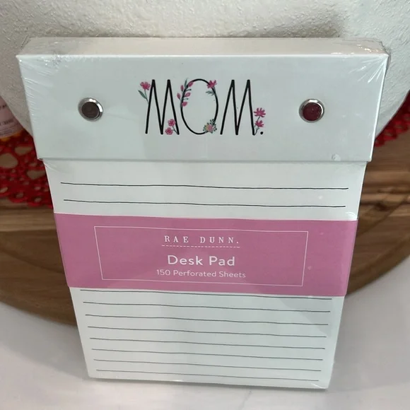 Rae Dunn M🌸M Desk Pad. - Picture 7 of 16